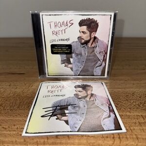 Thomas Rhett SIGNED/ AUTOGRAPHED "Life Changes" Album Flats Sealed CD